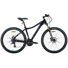 Велосипед Leon XC-LADY AM Hydraulic lock out DD 2022 M 27.5" черный с сиреневым (OPS-LN-27.5-161): Материал рамы Алюминий