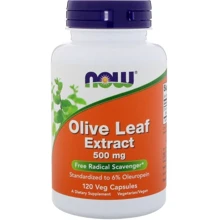 NOW Foods Olive Leaf Extract 500 mg Экстракт листьев оливы 120 веганских капсул: Форма выпуска Капсулы