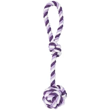 Канат з одним вузлом Flamingo Cotton Rope Knot для собак 60x6 см: undefined undefined