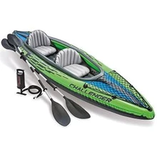 Надувная байдарка Intex 68306 NP Challenger K4, 351 х 76 см: Пассажировместимость 2