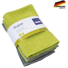 Салфетки микрофибровые универсальные KELA Supor  4 шт. (11644): Производитель KELA
