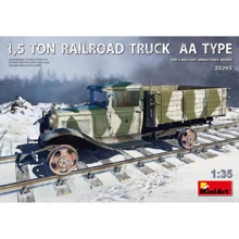 Збірна модель MiniArt 1,5-тонний залізничний вантажівка типу AA (MA35265): Виробник MiniArt