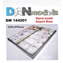 Подставка для моделей DAN models Тема: Бетонка. Аэропорт (240x290 мм) (DAN144201): Производитель DAN models