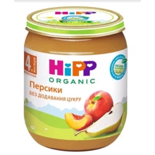 Пюре HIPP персики, 125 гр (9062300129110): Вид Фруктовое