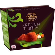 Шоколадні цукерки Truffettes de France Трюфель з фундуком 200 г (3472710019059): Вага, г 200
