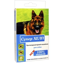 Ошейник противопаразитарный Круг Супер ХЕЛП для собак 70 см (4820098820351): Тип Ошейники