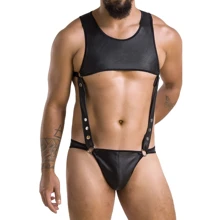 Спокусливий боді Passion 056 BODY ADAM black XXL/XXXL: Для кого Для чоловіків