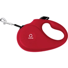 Поводок-рулетка Collar L для собак до 50 кг, 5 м Красный: Тип шнура Лента