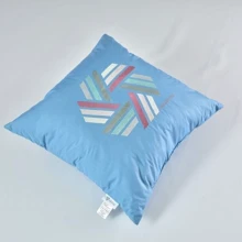 Подушка IDEIA Rain декоративная с вышивкой джинс/Simplicity 50х50 см (4820227283590): Размер, см 50x50