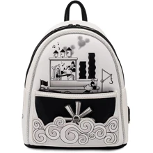 Рюкзак Loungefly Disney - Mickey Mouse Steamboat Willie Music Cruise Mini Backpack (WDBK1657): Возрастная группа от 12 до 16 лет