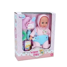 Пупс Warm Baby WZJ027E мягкотелый с аксессуарами: Производитель Warm Baby