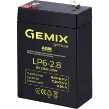 Gemix LP6-2.8: Тип Аккумулятор