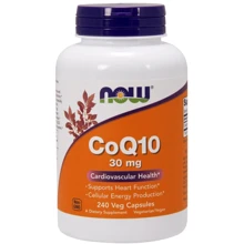 NOW Foods CoQ10 30 mg Veg Capsules 240 caps: Вид ферментні