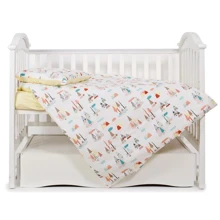 Сменная постель Twins Modern Forest Color, желтый (3 эл) (3040-PM-20): Тип постельный комплект