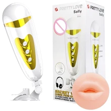 Мастурбатор ротик с вибрацией Pretty Love - Sally, BM-00900T50-2: Для кого Для мужчин