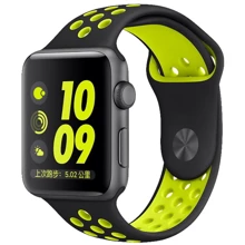 Аксесуар для Watch COTEetCI W12 Nike Band Black/Volt (WH5216-BK-YL) for Apple Watch 38/40/41mm: Виробник COTEetCI