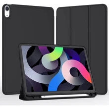 Аксессуар для iPad BeCover Direct Charge Pen with Pencil mount Black for iPad Air 2020/iPad Air 2022 (708775): Цвет черный