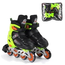 Ролики Mic Best Roller с подсветкой S салатовый (50034-S): Цвет зеленый