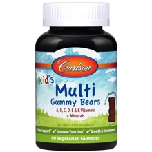 Carlson Labs Kid's Multi Gummy Bears 60 Gummies Мультівітаміни для дітей: Тип мультивітаміни
