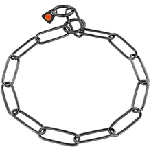 Ошейник-цепь Sprenger Long Link для собак широкое звено черная сталь 3 мм 66 см (51506_066_57): Производитель Sprenger