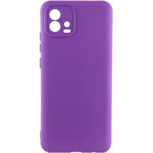 Аксессуар для смартфона Lakshmi Case Silicone Cover Full Camera Purple for Motorola Moto G72: Совместимость Motorola Moto G72
