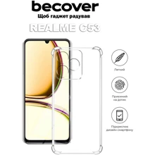 Чехол для телефонов BeCover TPU Case Anti-Shock Clear for Realme C53 (710354): Совместимость Realme C53