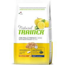 Сухой корм Trainer Natural Super Premium Adult Mini Con Pollo Fresco, Riso & Aloe Vera для взрослых собак мелких пород от 10 месяцев до 8 лет 0.8 кг (8015699006532): Тип Сухой корм