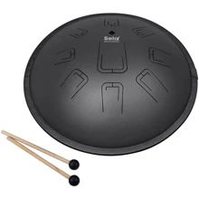 Глюкофон Sela Melody D Kurd 14" SE 380 Black (24-10-08-10): Производитель Sela Percussion