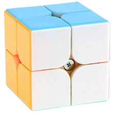 YJ 2x2 YuPo plus М Stickerless Кубик ЮПо 2x2: Вид Кубик Рубика