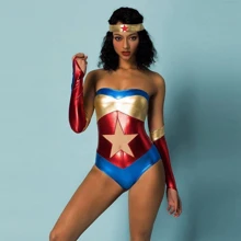 Эротический ролевой костюм Wonder Woman S/M: Для кого Для женщин