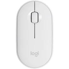 Мышь Logitech Pebble M350 (910-005716) White: Интерфейс подключения Bluetooth, Wireless