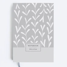 Блокнот Write&Draw White Leaves: Производитель Gifty