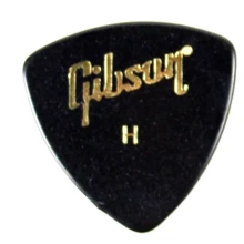 Медіатор Медіатори Gibson APRGG-73H 1/2 Gross Black Wedge Style/Heavy (72 шт): Тип Медіатор