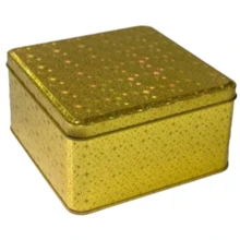 Банка для чая и кофе Olens Чеканка 450 г 15.5х15.5х8.3 см (03196-4): Тип один предмет