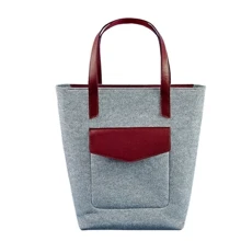 Жіноча сумка шоппер BlankNote бордова (BN-BAG-17-felt-vin): Стать жіночий