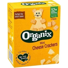 Крекеры Organix мини творожные органические (с 12 месяцев) 4 х 20 г (5024121626104): undefined undefined
