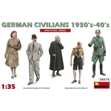 Сборная модель MiniArt Немецкие граждане, 1930-40 г. (MA38015): Производитель MiniArt