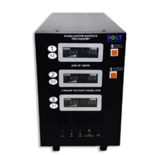 Стабилизатор напряжения трехфазный AVR Volt Polska 15000VA 3% 3F: Тип релейный
