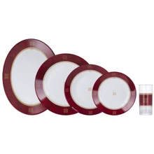 Столовий сервіз Luminarc ESSENCE NEO RUBIS 25 предметів (P5874): Кількість персон 6