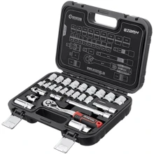 Набор инструментов INTERTOOL Storm 3/8" (ET-8026): Назначение набора универсальный