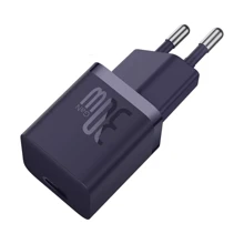 Зарядний пристрій Baseus USB-C Wall Charger GaN5 1C 30W Purple (CCGN070705): Особливості USB-C, Быстрая зарядка