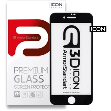 Защитное стекло для iPhone ArmorStandart Tempered Glass 3D Icon Black for iPhone SE 2020/iPhone SE 3 2022/iPhone 8/iPhone 7 (ARM55980-GI3D-BK): Тип защиты экрана на экран