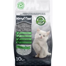 Наповнювач для котячого туалету Kitty Max бентонітовий білий аромат алое вера 10 л: Вид Глиняный