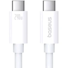 Кабель Baseus Cable USB-C to USB-C Superior Series2 Fast Charging 240W 1m White (P10365200211-02): Тип USB-C - USB-C