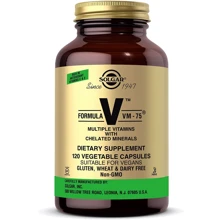 Solgar Formula V VM-75 Multiple Vitamins with Chelated Minerals 120 Vegetable Capsules: Тип мультивітаміни