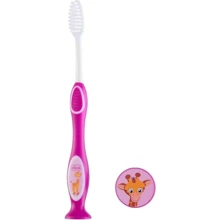 Зубна щітка Chicco малинова (09079.10.20) (2900990799862): Виробник Chicco