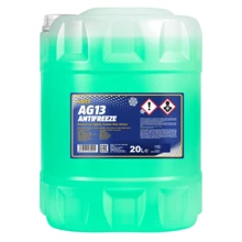 Антифриз Mannol 4013 Longterm Antifreeze AG13 -40°C 20л зеленый готовый раствор (MN4013-20): undefined undefined