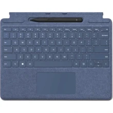 Аксесуар для планшетних ПК Microsoft Surface Pro 9 / Pro 8 / Pro X Signature Keyboard with Slim Pen 2 Blue (8X8-00095): Колір синий