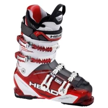Ботинки для лыж HEAD AdaptEdge 100 (7) Transparent Red/White (2012/2013): Уровень катания опытный