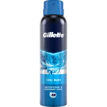 Gillette Cool Wave 150 ml Аэрозольний дезодорант-антиперспирант: Назначение От запаха